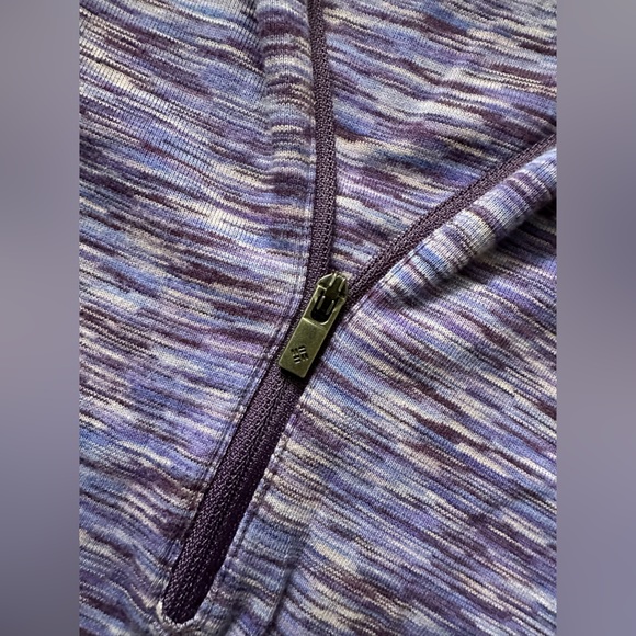 Columbia Purple half Zip Jacket - Picture 4 of 5